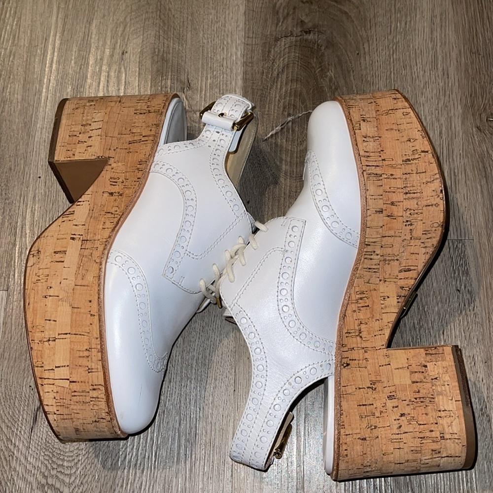 Michael Kors Collection Lex Platform Oxford Slingbacks 39.5 - Picture 5 of 8